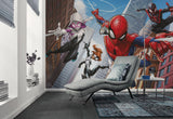 Komar WTD - Papel pintado fotográfico para habitación infantil (400 x 250 cm), diseño de Spider-Man de Marvel