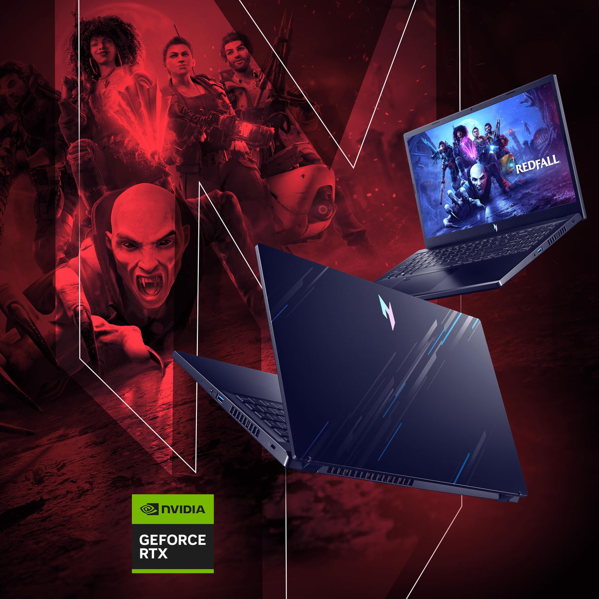 Acer Nitro V 15 ANV15-51-92U9, Ordenador Portátil Gaming 15.6" Full HD 165Hz (Intel Core i9-13900H, 32GB RAM, 1024 GB SSD, NVIDIA GeForce RTX 4060, Sin Sistema Operativo) Negro, Teclado QWERTY Español