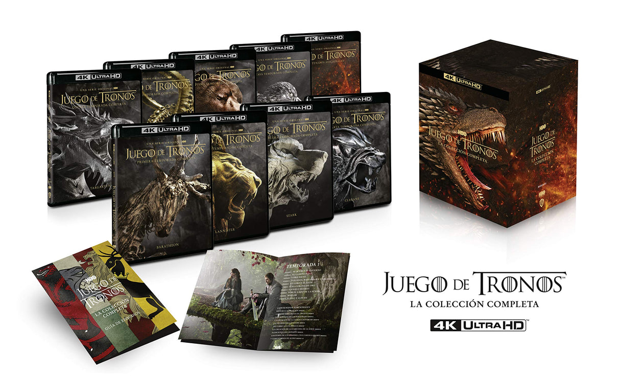 Juego de Tronos: La colección completa 4k Ultra-HD [Blu-ray]