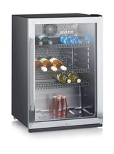 SEVERIN - Refrigerador de botellas, suficiente para 56 botellas de 0.33L cada una. Temperaturas entre 10 y 0 °C. CFKS 8840