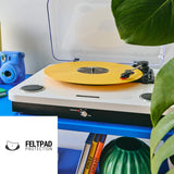 Energy Sistem Blackspin – Tocadiscos (10W, vinilos, RCA, Puerto USB, Bluetooth, Bluetooth out) (White)