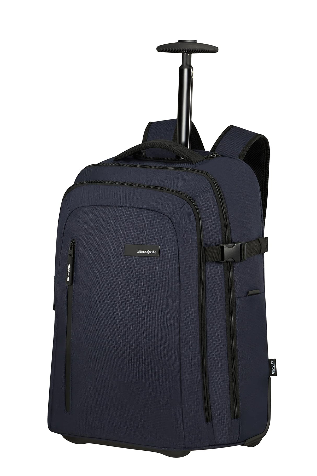 Samsonite Roader - mochila para computadora portátil con ruedas de 17.3 pulgadas, 55 cm, 28 l, azul (azul oscuro)