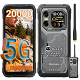 Blackview XPLORE 1 WT Movil Irrompible 5G, 20000mAh Movil Indestructible, 48GB+512GB, 6,78" FHD+ & 2,01" 120Hz Android 15 IP69K, 64MP+50MP+20MP, NFC/OTG/GPS/AI