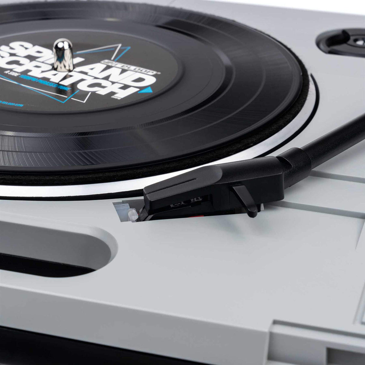 Reloop SPIN - Plato giradiscos portátil para amantes del vinilo y artistas del "scratch", Diversión con nuestro plato donde sea que vayamos