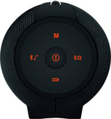 ECG BTS X1 Black – Altavoz Bluetooth – USB; Micro SD Tarjeta; FM Radio; Energía Banco; MP3, WMA, Ape, FLAC; Tiempo de reproducción: 12 Horas; Handsfree; Agua Best Integrado; AUX de Entrada Negro