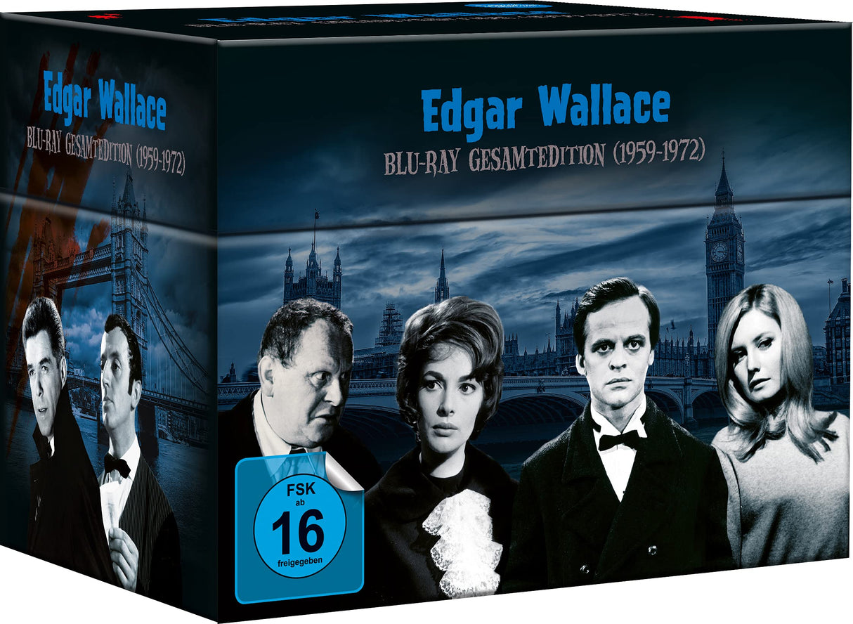 Edgar Wallace - Gesamtedition (1959-1972) (+ Bonus-DVD) [Blu-ray]
