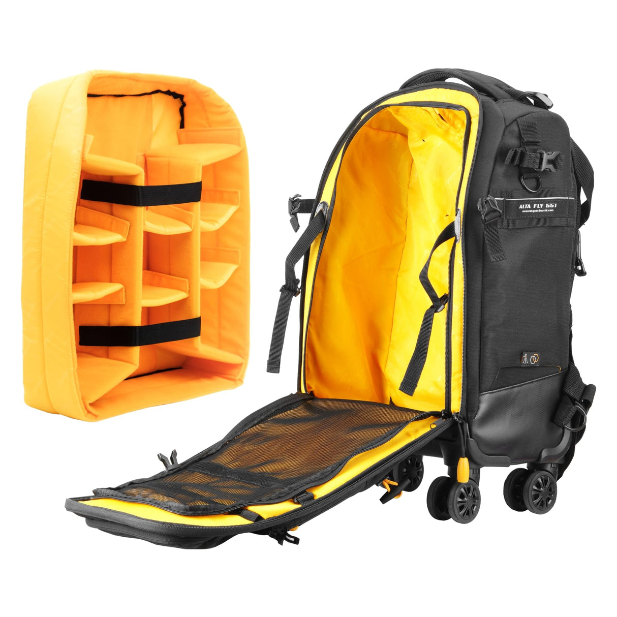 VANGUARD Alta Fly 55T G2 - Trolley y mochila para cámara DSLR o Dron