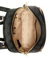 GUESS Manhattan Backpack Mochila, Logotipo de Carbono, Talla única para Mujer