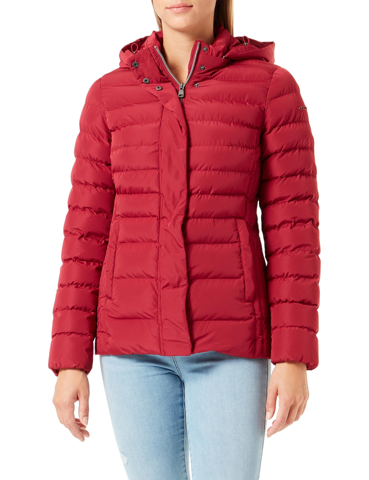 Geox W ANEKO, chaqueta De las mujeres, RUMBA RED,