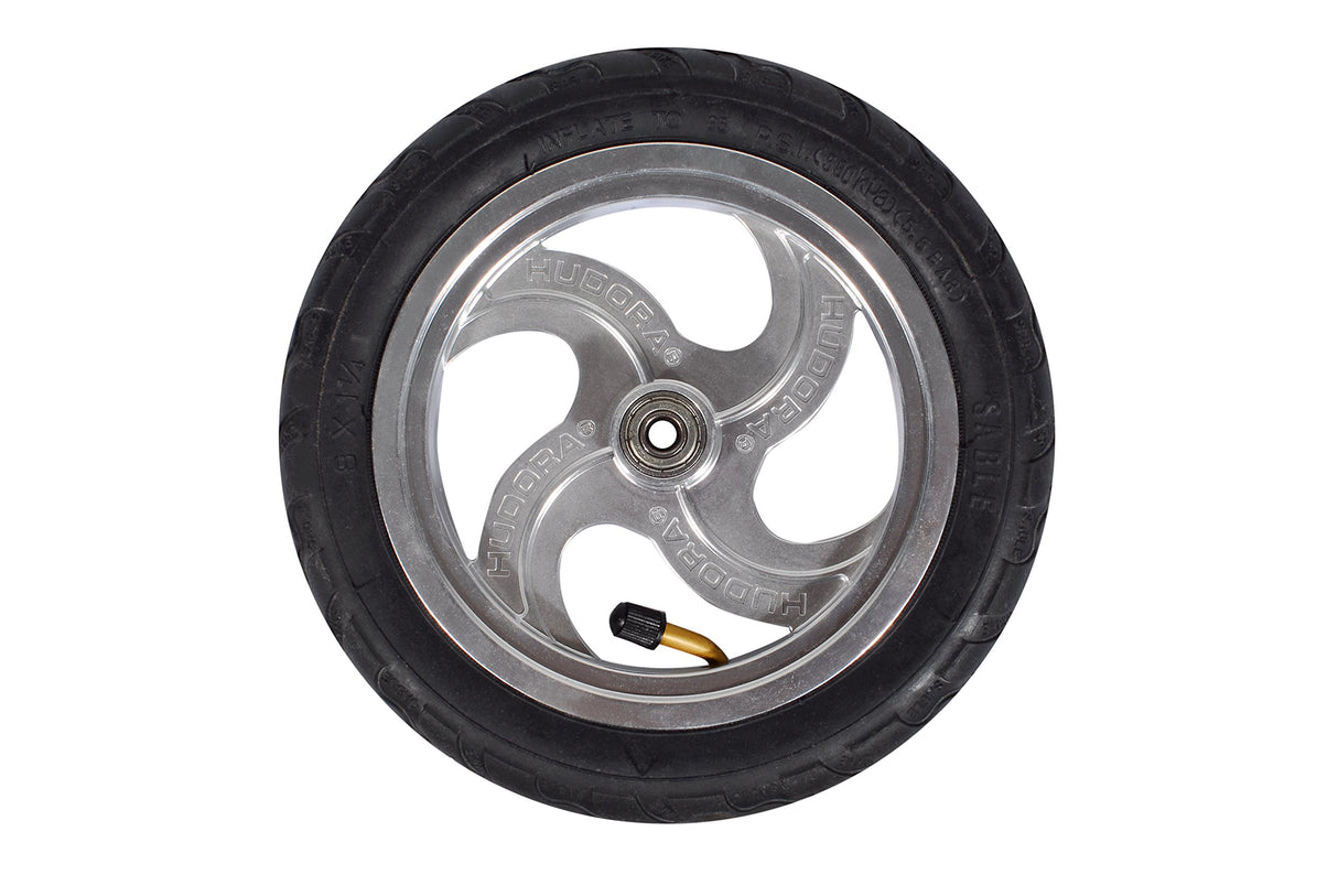 Hudora 14005 Big Wheel Air 205 - Patinete, Color Plateado