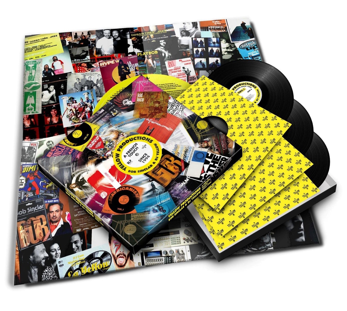 YELLOW PRODUCTIONS : BOB SINCLAR & DJ YELLOW A FRENCH TOUCH SINCE 1994 [Vinilo]