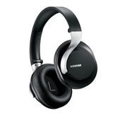 Shure AONIC 40 sobre la Oreja inalámbrica Bluetooth Ruido Auriculares cancelando con micrófono, duración de la batería de 25 Horas, iPhone y Android - Negro