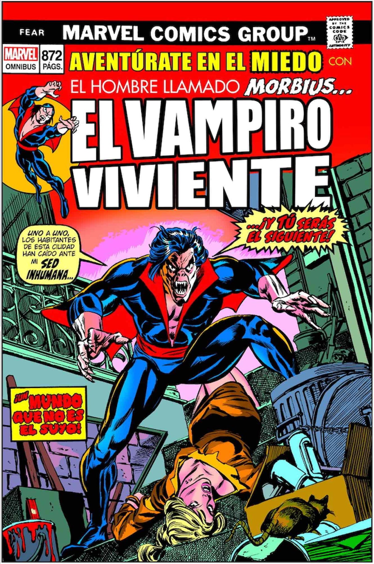 Marvel limited marvel omnibus. morbius: aventuras dentro del terror