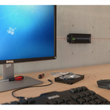 StarTech.com Hub Industrial de 10 Puertos USB 3.0 - Ladrón Concentrador USB-A con Protección Antiestática ESD y Protección de Picos - de Montaje en Carril DIN Pared o Escritorio - Hub TAA (ST1030USBM)
