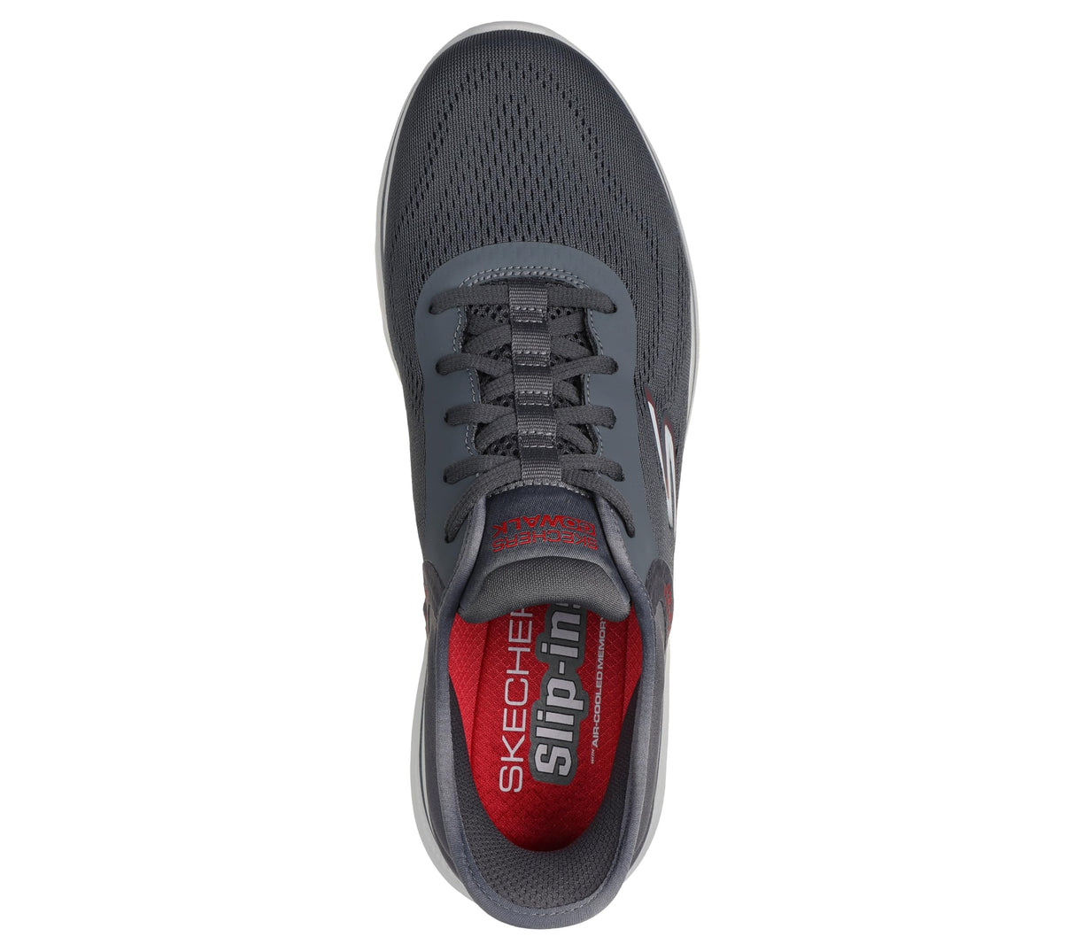 Skechers Go Walk 7, Zapatillas de Deporte Hombre, Gris Oscuro, 41 EU