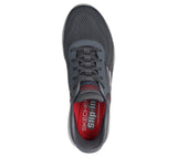 Skechers Go Walk 7, Zapatillas de Deporte Hombre, Gris Oscuro, 41 EU