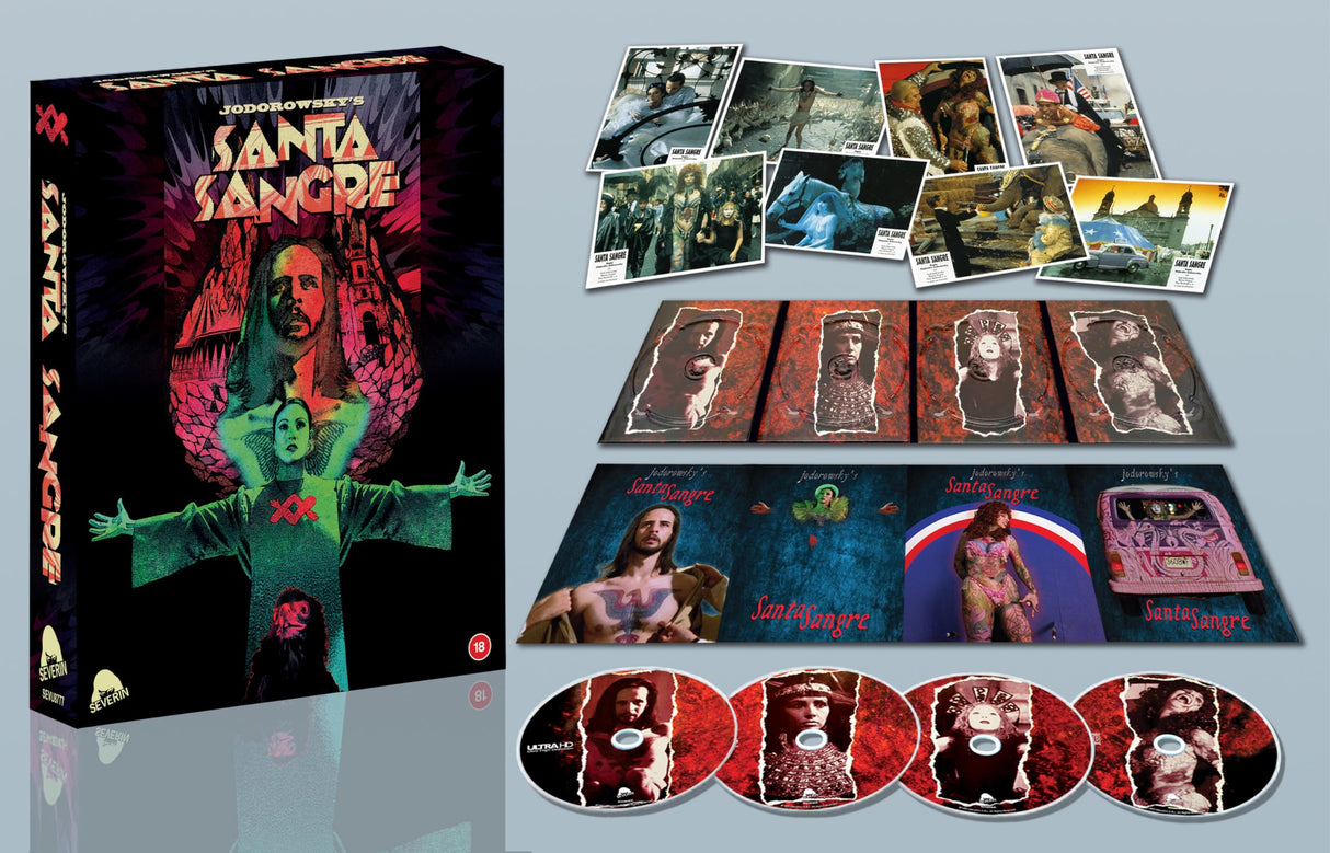 Santa Sangre (Limited Edition) [4K UHD, Blu-ray & CD Combi] [Blu-ray]