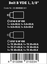 Belt B VDE 1