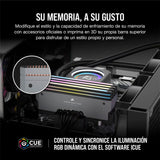 CORSAIR Dominator Titanium RGB DDR5 RAM 32GB (2x16GB) DDR5 hasta 6000MHz CL30 AMD Expo Intel XMP 3.0 Memoria de Ordenador de Sobremesa – Gris (CMP32GX5M2B6000Z30)
