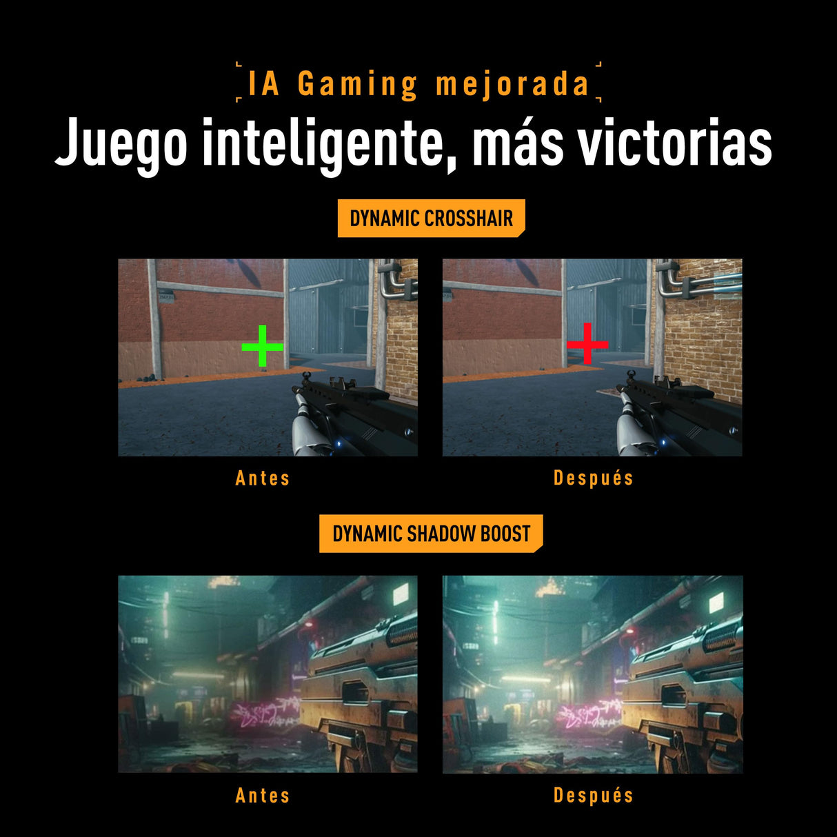 ASUS TUF Gaming VG27AQM5A Monitor Gaming de 27", QHD (2560 x 1440), 300 Hz, Fast IPS, ELMB Sync, 0.3 ms (GTG), Altavoces estéreo, 95% DCI-P3, DisplayWidget Center
