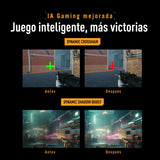 ASUS TUF Gaming VG27AQM5A Monitor Gaming de 27", QHD (2560 x 1440), 300 Hz, Fast IPS, ELMB Sync, 0.3 ms (GTG), Altavoces estéreo, 95% DCI-P3, DisplayWidget Center