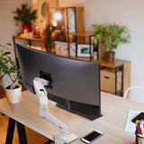 Ergotron HX Desk Monitor Arm White ACCS