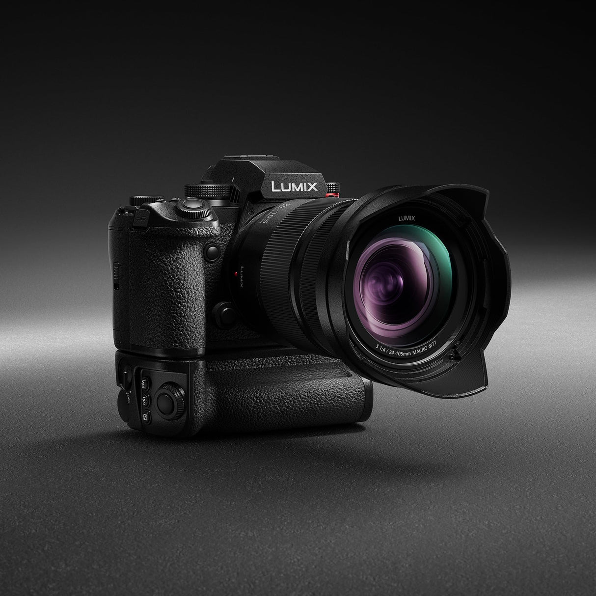 Panasonic LUMIX Empuñadura de batería DMW-BG2 para Cámara Digital LUMIX S1RM2E, Batería Extendida, Intercambio En Caliente, Resistente Al Polvo, Salpicaduras y Congelamiento, Color Negro