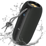 Monster S320 - Boombox Bluetooth de 40 W, hasta 32 Horas de autonomía, con función de emparejamiento para instalación estéreo, Control de Voz, Compacto y Ligero, Resistente al Agua, Color Negro