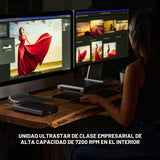 G-Drive 26TB, Disco Duro de Escritorio de Clase empresarial, hasta 260 MB/s, USB-C, USB 3.2 Gen 2 (10Gbps), Disco Duro de Clase empresarial a 7200 r. p. m.