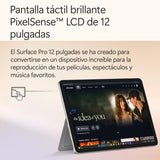 Microsoft Surface Pro | Copilot+ PC | Pantalla táctil LCD 12” | Snapdragon X Plus | 16GB RAM | Almacenamiento de 512GB | Último Modelo | Platino