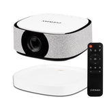 OVERMAX Multipic 4.5 Proyector LCD FullHD 1080p Proyector 2 en 1 con Powerbank Enfoque Automático, Corrección Trapezoidal, Wi-Fi de Doble Banda Bluetooth 5.1, 3000 lúmenes Imagen de hasta 200"