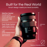 Rokinon AF 24-70mm f/2.8 Lente de Zoom de Marco Completo con Enfoque automático para Sony E (IO2470AFZ-E)