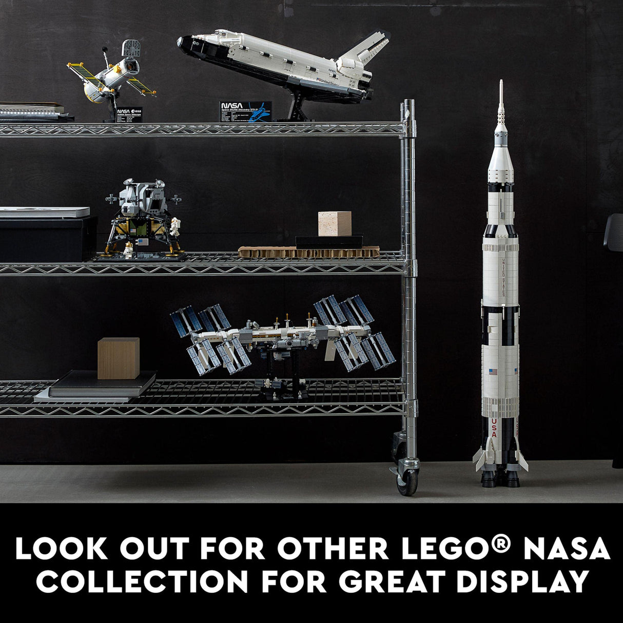 LEGO Icons Transbordador Espacial Discovery de la NASA, Maqueta de Construcción para Adultos de Temática Espacial, Decoración para la Casa y Oficina, Regalo para Hombres y Mujeres 10283