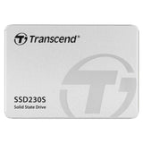 Transcend 2TB SSD230S 2.5 Pulgadas SATA III 6 GB/s Disco de Estado Sólido Interno 3D TLC NAND con Caché DRAM TS2TSSD230S