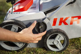 IKRA escarificador y aireador eléctrico IEVL 1838, saco coletor 40l, largo de trabajo 38cm, 1800W