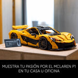 LEGO Technic McLaren P1 Maqueta de Coche a Escala para Adultos - Regalo para Padres - Hipercoche de Carreras - Kit de Maquetas - Decoración del Hogar y Estantería 42172