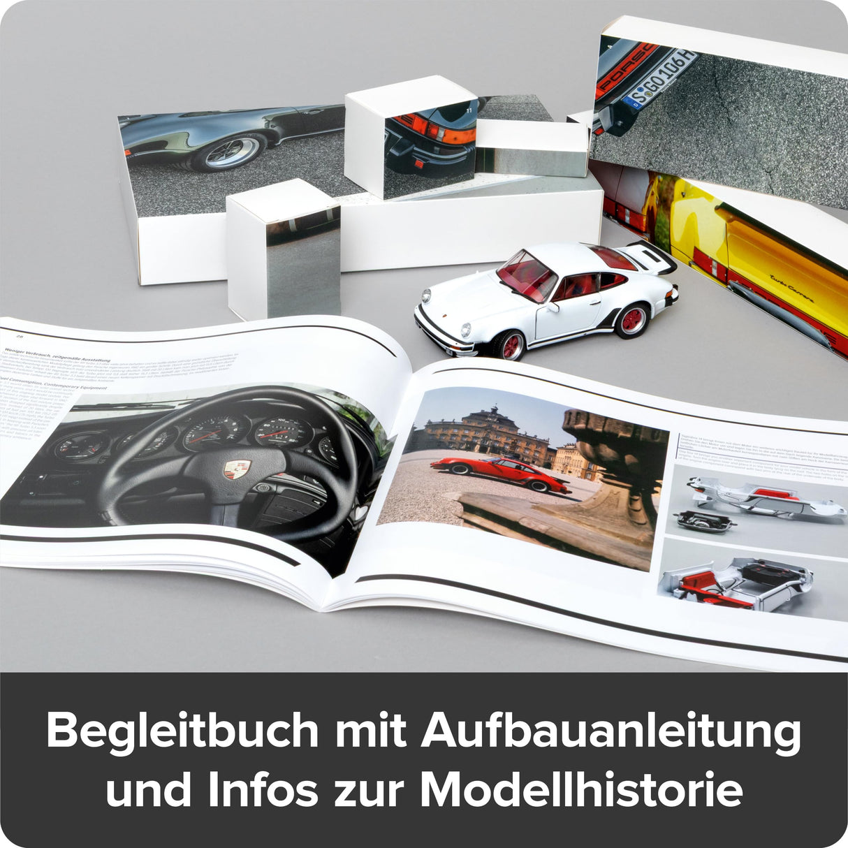 FRANZIS 67221 - Porsche 911 Turbo 1:24 Grand-Prix-Weiß Adventskalender
