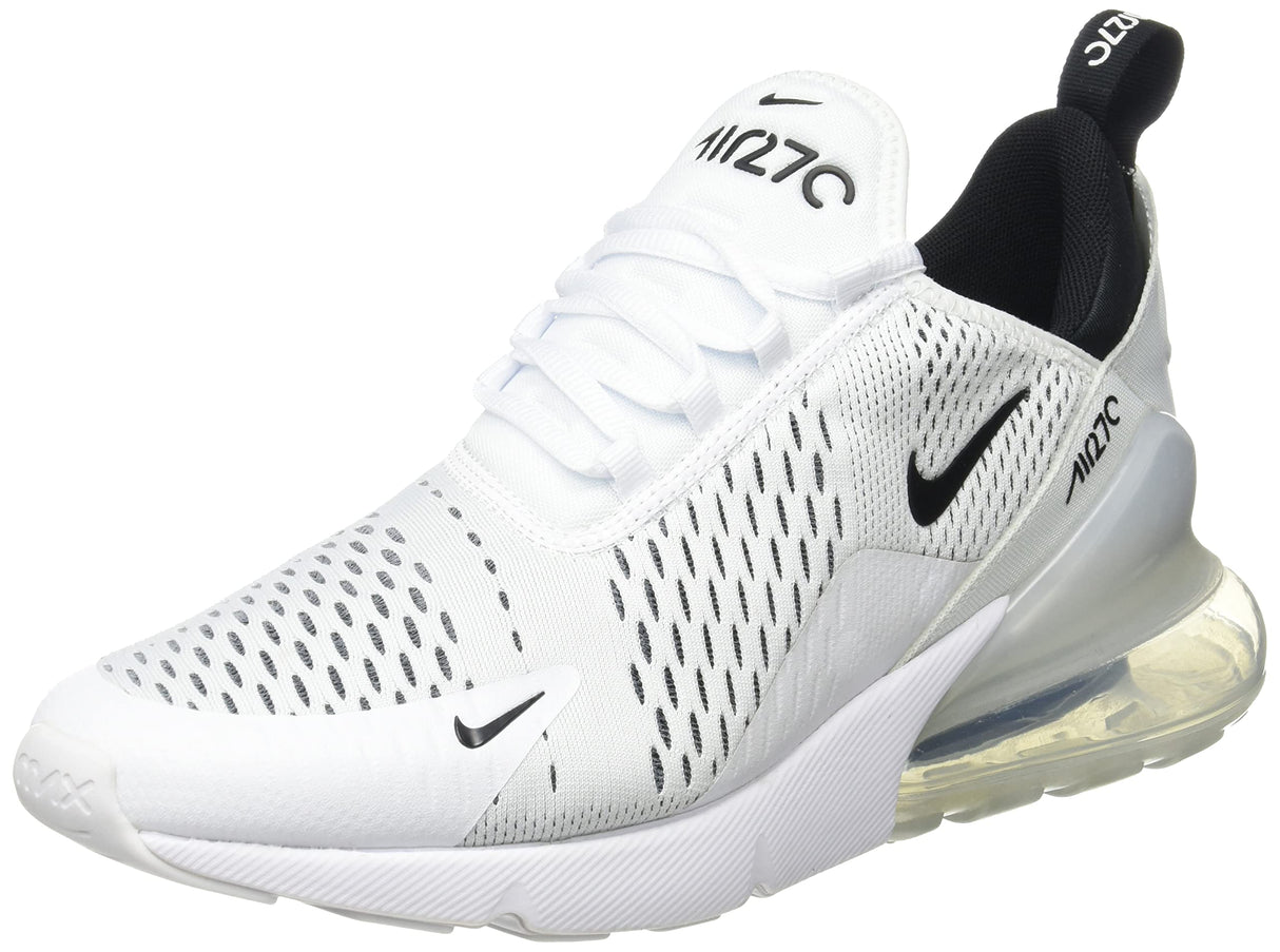 Nike W Air MAX 270, Zapatillas de Deporte Mujer, Blanco (White/Black-White 100), 40 EU