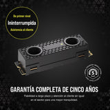 Corsair MP700 Pro SE Hydro X Series 4 TB M.2 PCIe Gen5 x4 NVMe 2.0 SSD – M.2 2280 – hasta 14.000 MB/s Velocidad de Lectura Secuencial – Bloque de Refrigeración Líquida Preinstalado – Negro
