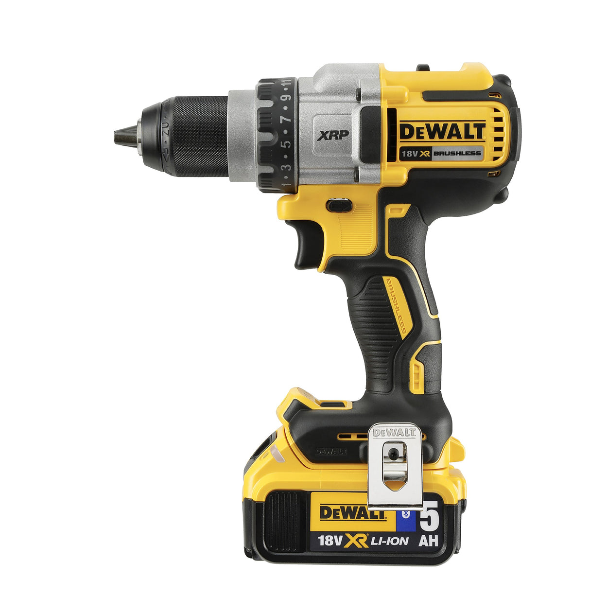 Dewalt Taladradora (Bl) 18 V/5 Ah, 1 Pieza, Amarillo/Negro/Plata, DCD991P2-QW