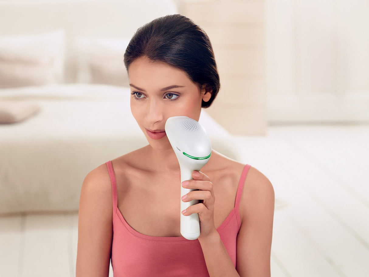 Philips Lumea Prestige Dispositivo de eliminación de vello IPL SC2007/00 - Depilación con luz (Blanco, Luz pulsada intensa (IPL), 8 min, 1 min, 1 min, 1 min)