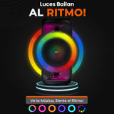 Pyle Altavoz Grande, Bluetooth, Portátil, Sistema True Wireless Stereo, Graves Potentes y Agudos Claros