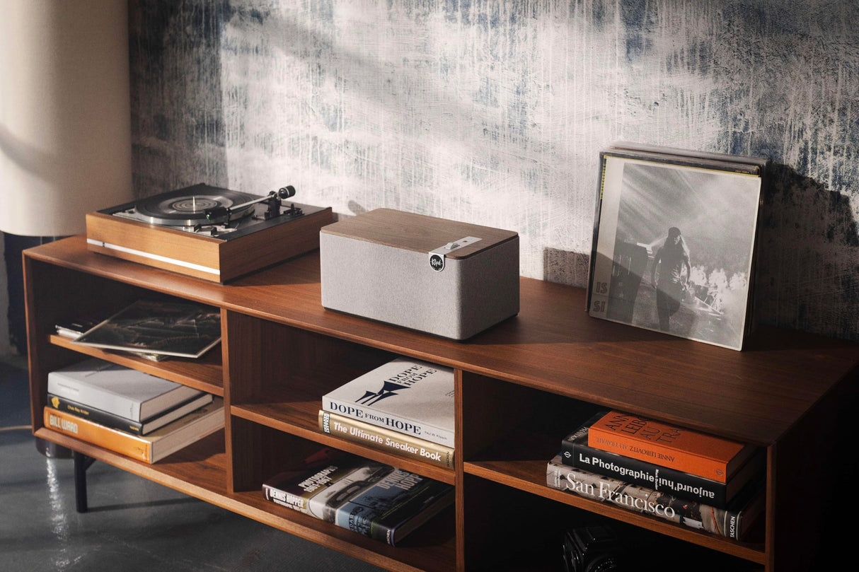 Klipsch, The Three Plus Walnut, Altavoz Bluetooth