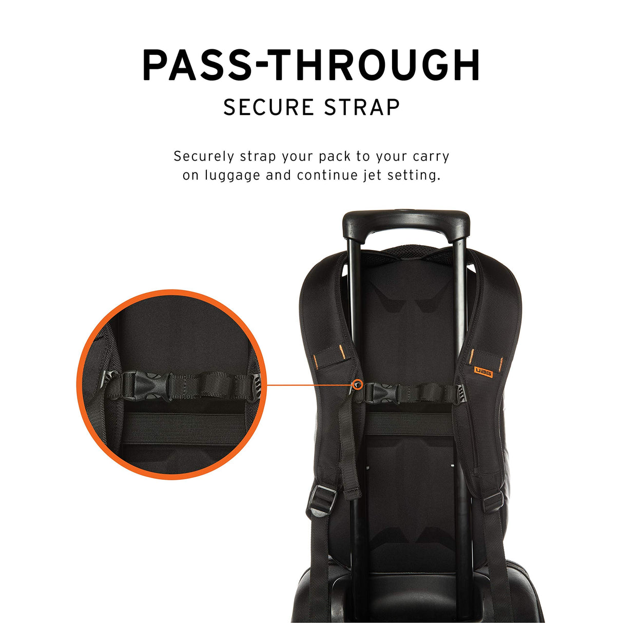 Urban Armor Gear Mochila para portátiles y tabletas de hasta 13" Pulgadas - (18 litros, máximo Confort de Transporte, Acolchado ergonómico, Material Resistente al Desgaste) - Negro