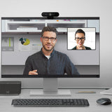 Logitech - Logi Dock, Todo en uno USB C Base de conexión para portátil, Altavoz, micrófonos con cancelación de Ruido, Bluetooth, HDMI, certificación para Zoom, Google Meet, Google Voice - Grafito