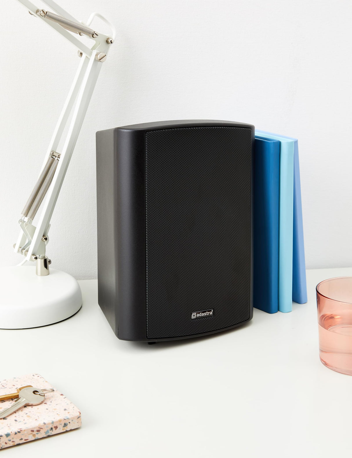 Adastra Altavoz Exterior Resistente a la Intemperie | 90 W | Negro 5.25 Pulgadas