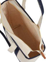 Tommy Hilfiger Bolso Tote Mujer Summer Canvas con asa, Azul (Space Blue), Talla Única