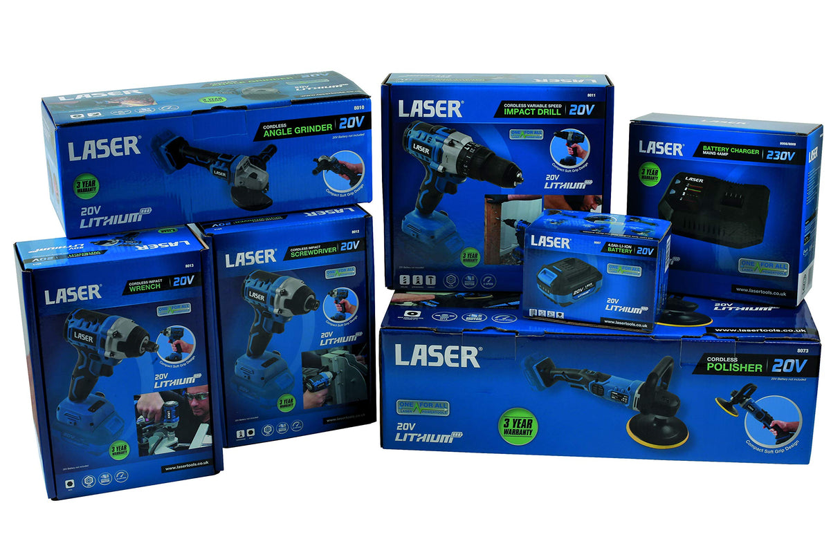 Laser Tools 8012 Cordless Impact Screwdriver 20V w/o Battery