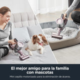 Eureka AK10 Pet Aspiradora sin Cable Potente, Motor BLDC de 450 W, 60 Mins Autonomía de Limpieza, 29KPa Aspiradoras Escoba Inteligente, Batería Desmontable de hasta 60 Minutos con Pantalla LED