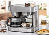 Rommelsbacher EKS 3010 Café/Espresso Centro, 10 Cups, Acero Inoxidable